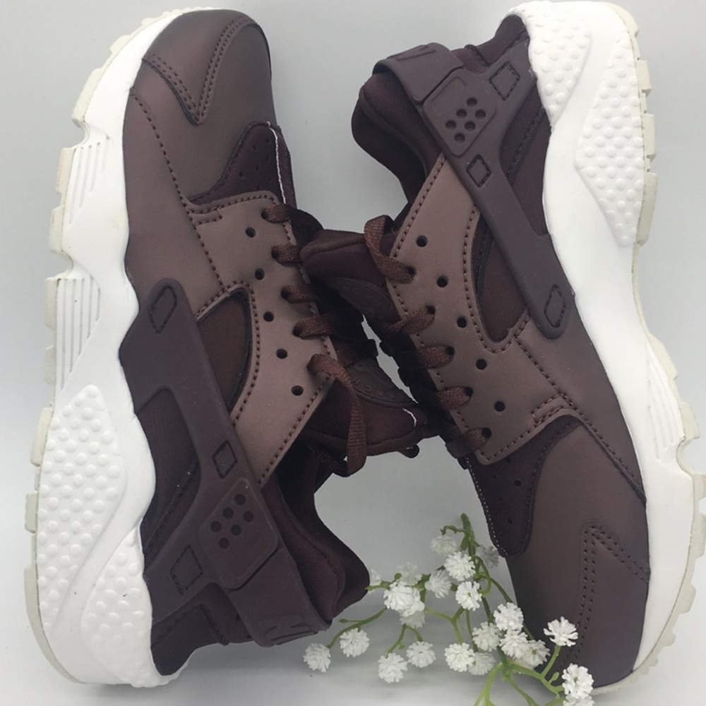 • NIKE AIR HUARACHE RUN PRM TXT mahogany/MLTC - Picture 5 of 8